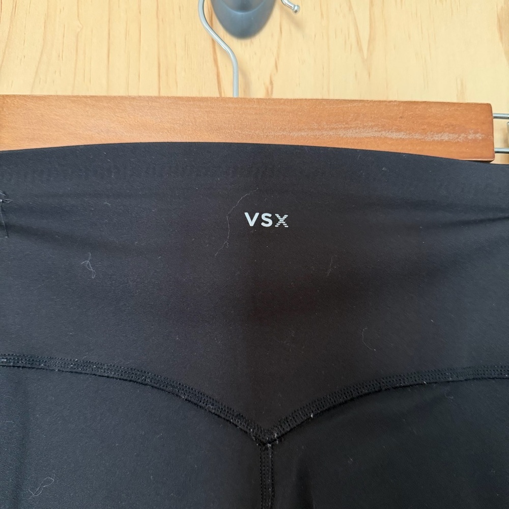 VSX Elevate Black Sport Leggings Size Large 30 inch inseam - Picture 4 of 5